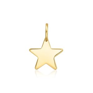 Pure Collection by Ross-Simons Italian 14kt Yellow Gold Star Charm